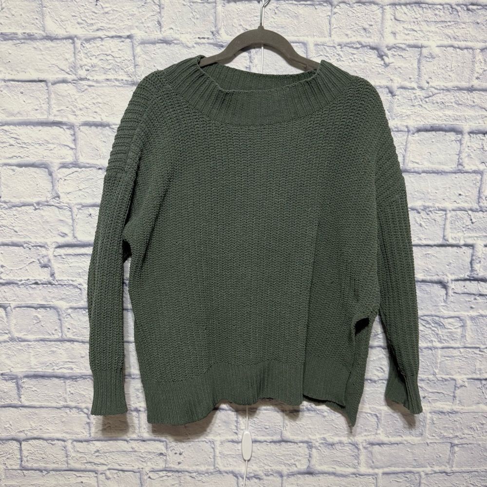 Aerie open knit sweater oversized